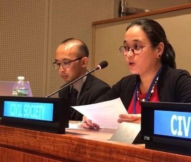 UNGA First Committee joint civil society statement on drones