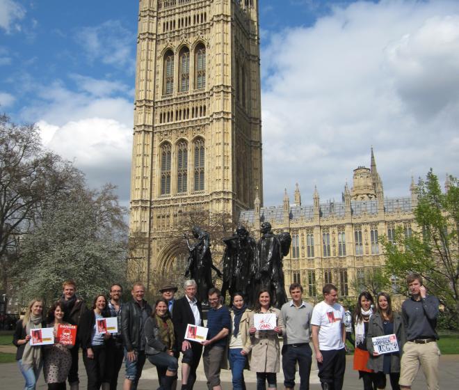 Lend your leg in London