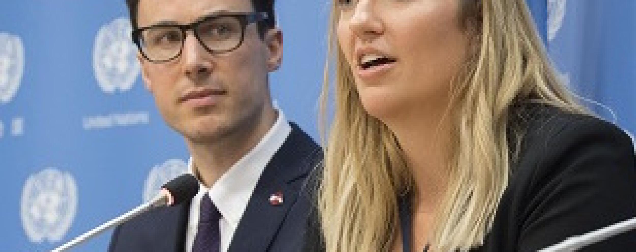 Ican Winner Of The 2017 Nobel Peace Prize Held A Press Conference At Un Headquarters Sponsored By The Permanent Mission Of Austria To The Un 9 October Un Photoeskinder Debebe