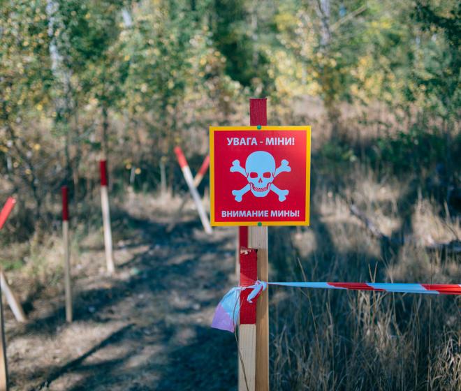 Transfer of landmines to Ukraine is a risk to civilian life and breach of global norm
