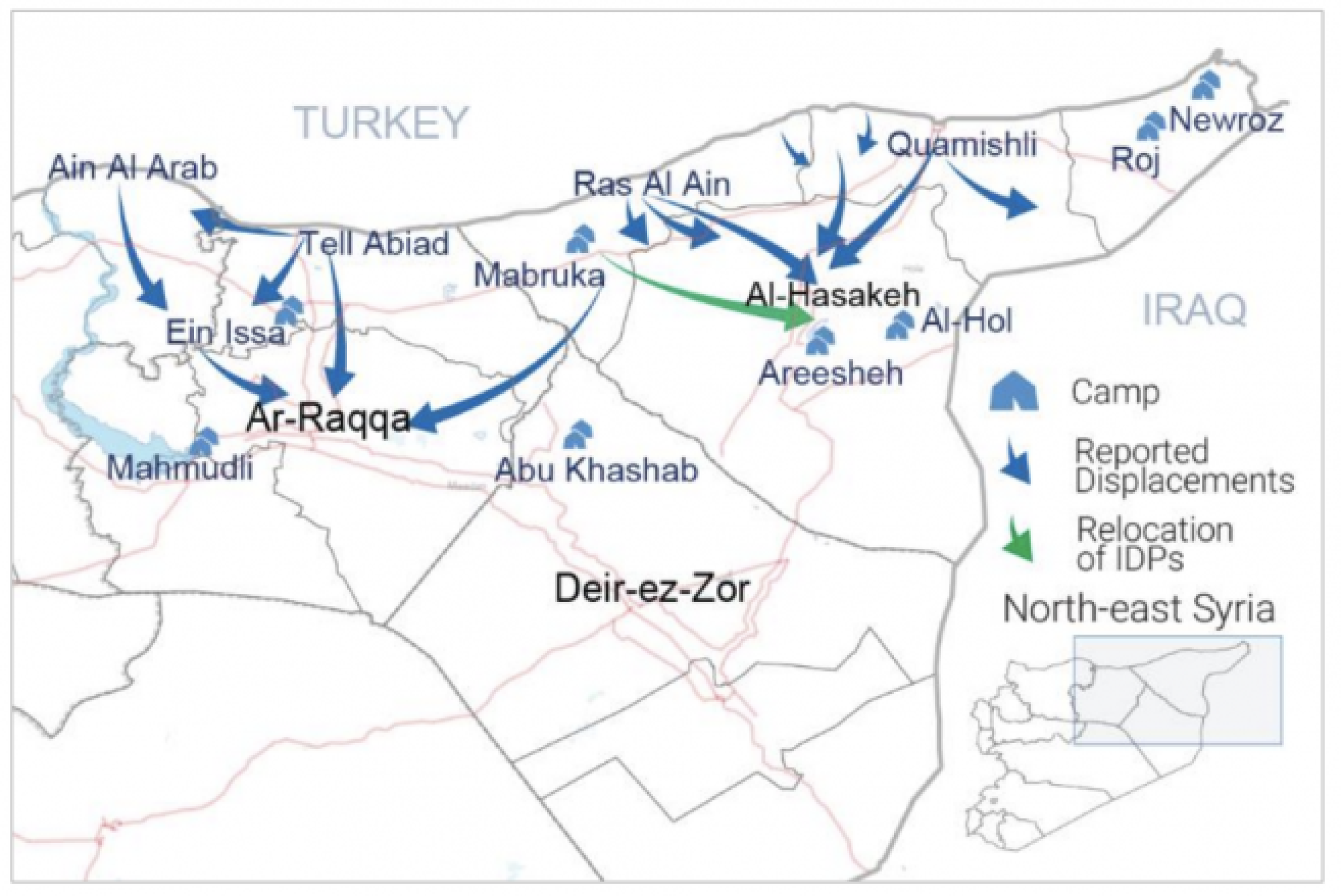 Ocha Ne Syria Map 657x439
