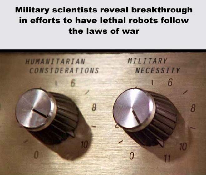 Autonomous weapons – the risks of a management by ‘partition’